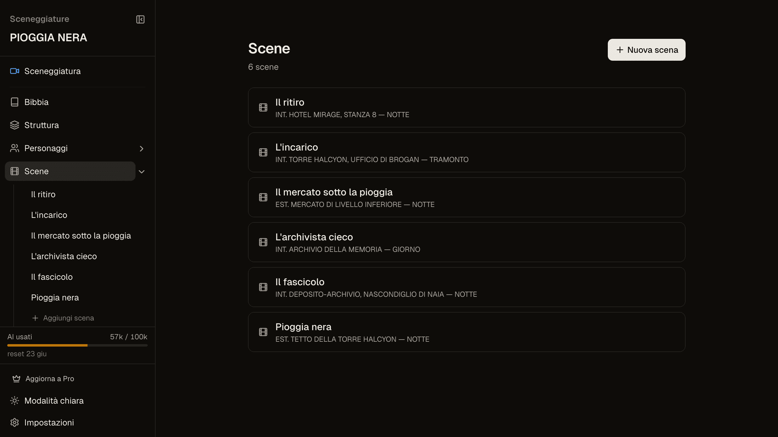 Step 4: Scene Overview